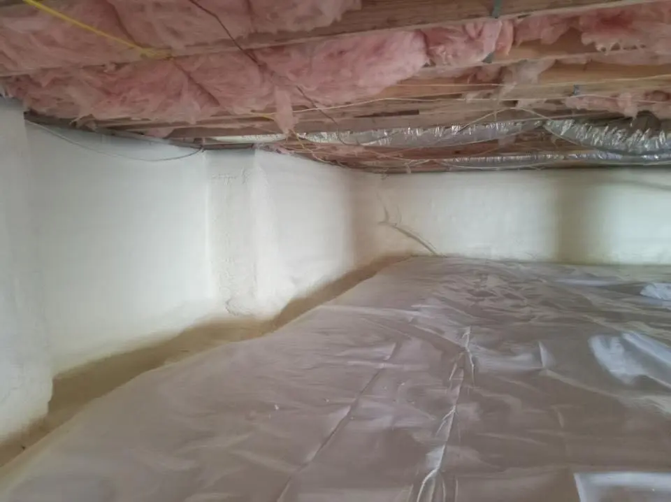 Crawl space encapsulation with closed-cell spray foam for Roof Maintenance in Alamogordo